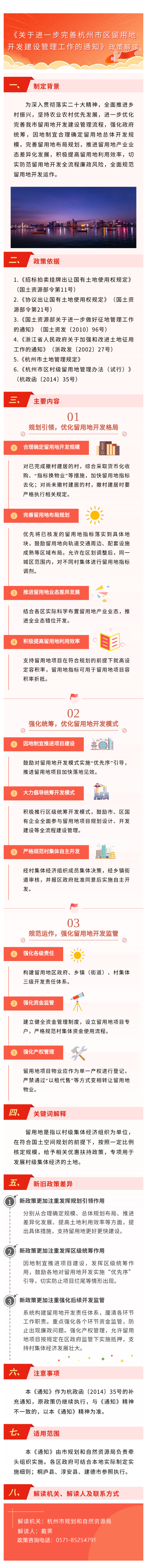 《关于进一步完善杭州市区留用地开发建设管理工作的通知》图文政策解读.PNG